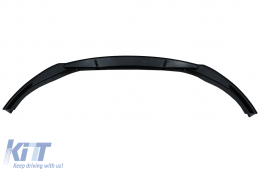 Alerón labio parachoques delantero Extensión Para VW Golf 8R 2020- Negro brillante-image-6092326