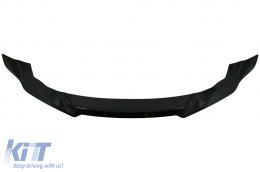 Alerón labio parachoques delantero para BMW 2 Series F87 M2 2016-2020 Negro brillante-image-6083692