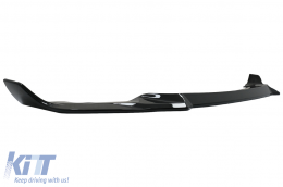 Alerón labio parachoques delantero para BMW 2 Series F87 M2 2016-2020 Negro brillante-image-6083698