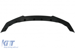 Alerón labio parachoques delantero para BMW 2 Series F87 M2 2016-2020 Negro brillante-image-6083700