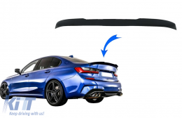 Alerón maletero para BMW 3 Series G20 19+ Spoiler Negro Brillante-image-6083047