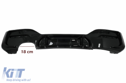 Alerón para BMW 1 F20 F21 LCI 15-19 Difusor Faldones Extensiones Hatchback-image-6087541