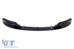 Alerón parachoques para BMW Serie 3 F30 Sedan F31 Touring 11-19 negro brillante-image-6100989