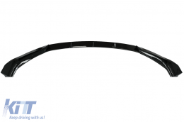 Alerón parachoques para BMW X1 SUV F48 Pre-LCI 15-19 brillante Negro-image-6083219