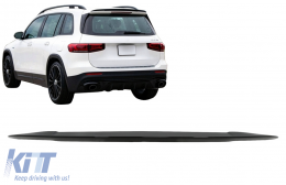 Alerón Spoiler tapa maletero Para Mercedes GLB X247 2019+ Negro brillante-image-6093182