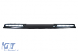 Alerón Spoiler techo LED para Mercedes G Facelift W463 W464 2018-2022 Carbono Luces diurnas-image-6106284