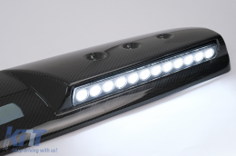 Alerón Spoiler techo LED para Mercedes G Facelift W463 W464 2018-2022 Carbono Luces diurnas-image-6106285