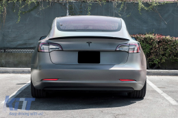 Alerón tronco maletero para Tesla Model 3 2017+ Carbono real Aerodynamic-image-6070367