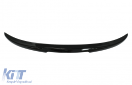 Alerón tronco para BMW Serie 3 F30 F80 M3 Sedan 2011-2019 Negro brillante-image-6083058