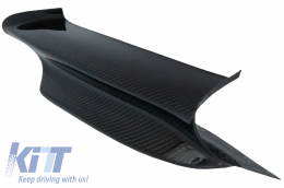 Aletas Alerón Spoiler Carbono para BMW 3 E90 E91 4 5 Puertas 05-08 M-tech Bumper-image-6050938