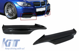 Aletas Alerón Spoiler Carbono para BMW 3 E90 E91 4 5 Puertas 05-08 M-tech Bumper-image-6050954