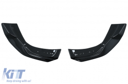 Aletas divisoras laterales traseras Para Mercedes A W177 A35 A45 Hatchback 18+ Negro brillante-image-6091209