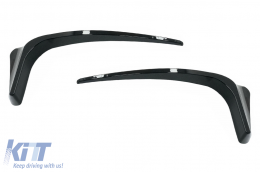 Alette Splitter Posteriori Finiture Fendinebbia per VW Golf 7.5 17-19 Nero Lucido-image-6086495