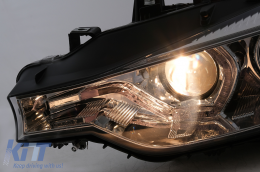 Angel Eyes Fari LED DRL per BMW 3 F30 F31 10.2011-05.2015 Cromo-image-6100003