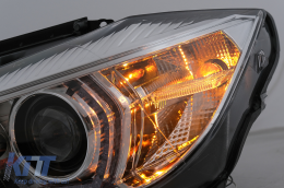 Angel Eyes Fari LED DRL per BMW Série 3 F30 F31 LCI Berline Touring 2015-2019 Chromé-image-6100811