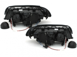 Angel Eyes Headlights suitable for BMW 3 Series E46 Coupe Cabrio (04.1999-03.2003) Black-image-59372