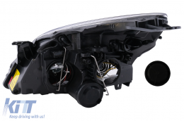 Angel Eyes Headlights suitable for Opel Vectra C Signum Facelift (09.2005-2008) Black-image-6098054