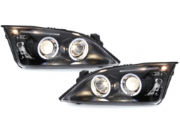 Angel Eyes Scheinwerfer für Ford Mondeo Mk3 2000-2007 Schwarz-image-59609