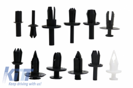 Auto Clips Plastic fasteners Kit 350 pcs-image-6040882