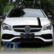 Autocollant Noir Toit & Hayon pour Mercedes CLA W117 C117 X117 13-16 W176 12-18-image-6026702