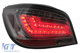 Barra LED Fanali Luci posteriori per BMW Serie 5 E60 LCI Berlina 07-2010 Fumo-image-6101179