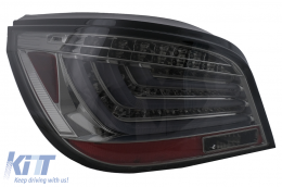 Barra LED Fanali Luci posteriori per BMW Serie 5 E60 LCI Berlina 07-2010 Fumo-image-6101188