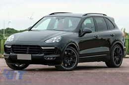 Barre Portatutto Laterali Alluminio per Porsche Cayenne 2011-2017 Nero Decorative-image-6107907