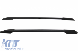 Barre Portatutto Portapacchi per Toyota Land Cruiser Prado F J150 09+ Nero Opaco-image-6044526