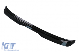 Becquet Aileron toit Add On Aile pour VW Golf 6 2008-2012 GTI Look Noir brillant-image-6062849