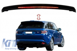 Becquet toit Land Range Rover Sport L494 13-17 Spoiler LED Lampe Stop SVR Look--image-6057730