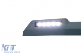 Becquet Toit pour MERCEDES W463 89-17 LED éclairage Tournant Dynamique 6X6 Look --image-6023350