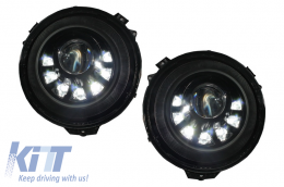 Фарове Bi-Xenon LED подходящи за Mercedes G-Class W463 (2005-2017) M Квадрат Look-image-6018545