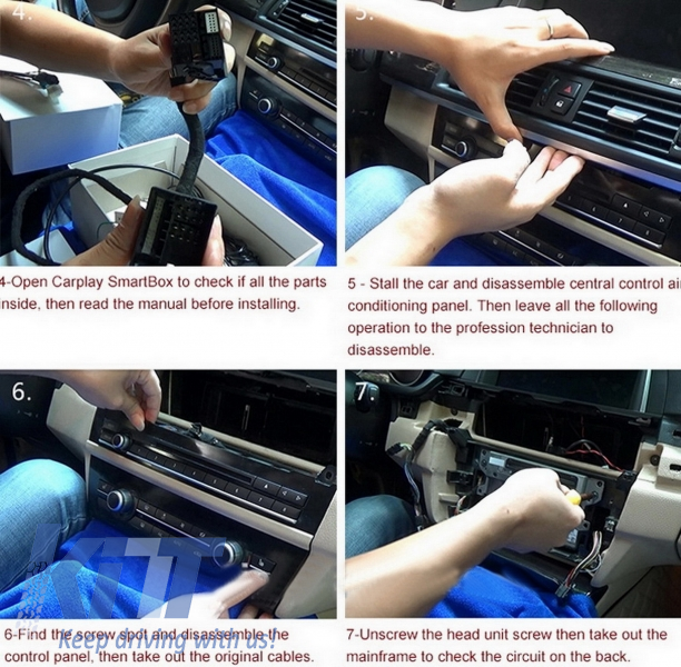 Installing Carplay in a BMW F10 –