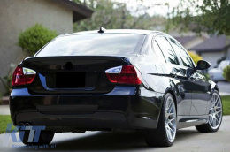 Задна Броня подходяща за BMW 3 Series E90 (2005-2008) M-Technik Дизайн с PDC-image-6073623