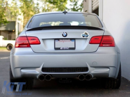 Задна Броня подходяща за BMW 3 Series E92 E93 (2006-2010) M3 Дизайн без PDC-image-5995329