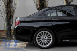 Накрайници за ауспух за BMW 5er Sedan Touring F10 F11 F18 550i V8 LCI Квадрат-image-6065951