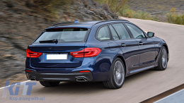 Задна Броня подходяща за BMW 5 Series Touring G31 (2017-up) M-Technik Дизайн-image-6079635