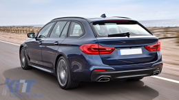 Задна Броня подходяща за BMW 5 Series Touring G31 (2017-up) M-Technik Дизайн-image-6079636