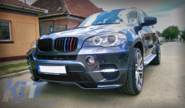 Body Kit aérodynamique pour BMW X5 E70 LCI 11-14 Add-ons Pare-chocs Marchepieds-image-6068010