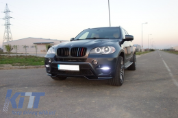 Body Kit aérodynamique pour BMW X5 E70 LCI 11-14 Add-ons Pare-chocs Marchepieds-image-6068012