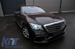 
Body kit alkalmas: Mercedes S-osztály, W222 Facelift (2013-06.2017) S63 Design, LED mozgó dinamikus futófény irányjelyzőkkel-image-6060228