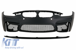 Body kit BMW 3 F30 (2011-2019) LED hátsó lámpa dinamikus irányjelzővel, dupla iker kipufogóvégekkel, EVO II M3 CS dizájn-image-6065113