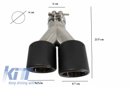 
Body kit - BMW 4-es sorozat F32 F33 13 + lökhárító, sárvédők, kipufogóvégek - Carbon  M4 kinézet-image-6061414