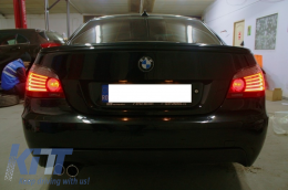 Body Kit подходящ за BMW 5 Series E60 LCI (2007-2010) M-Technik Дизайн с PDC 18 мм-image-6021833