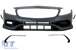 Body Kit Calandra per Mercedes A W176 12-18 Facelift A45 Look Paraurti-image-6083657