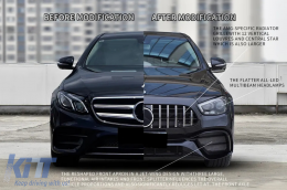 Body Kit Carrozzeria Conversione Completo per Mercedes Classe E W213 16-19 a Facelift 2020 E63s Design-image-6098864