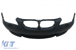 Body Kit Carrozzeria per BMW Serie 5 E60 2003-2010 Berlina M5 Design Paraurti Minigonne laterali-image-6099765