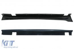 Body Kit Carrozzeria per BMW Serie 5 E60 2003-2010 Berlina M5 Design Paraurti Minigonne laterali-image-6099775