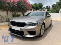 Body Kit carrozzeria per BMW Serie 5 G30 17-19 Minigonne laterali paraurti M5 Design PDC SRA-image-6065582