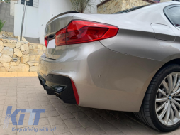 Body Kit carrozzeria per BMW Serie 5 G30 17-19 Minigonne laterali paraurti M5 Design PDC SRA-image-6065594